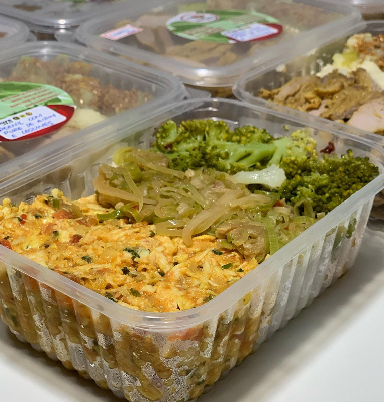 Negócio de marmitas fitness